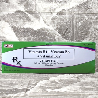 VITAPLEX - B (Vitamin B-complex B1 +B6 +B12) 100 capsules