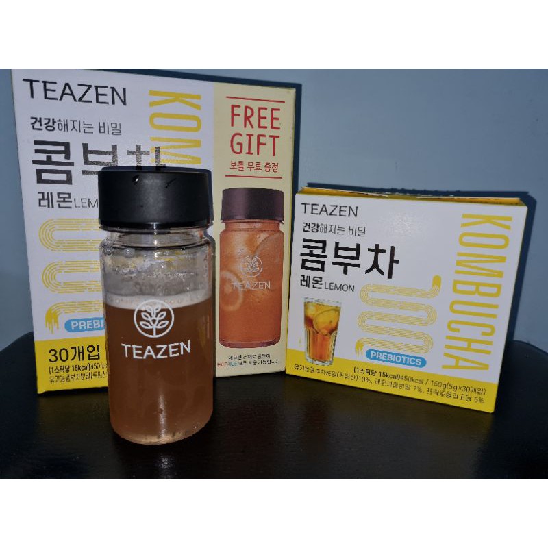TEAZEN KOMBUCHA (lemon) Shopee Philippines