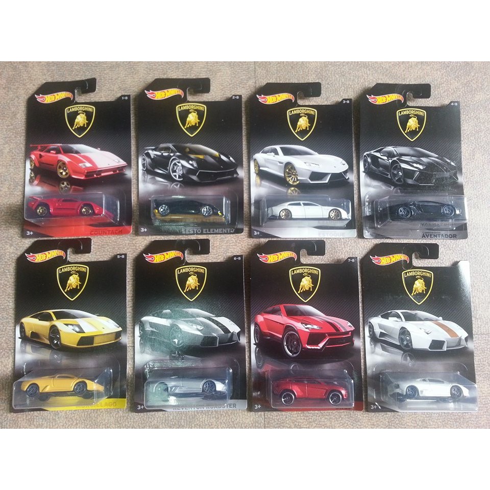 hot wheels lamborghini set