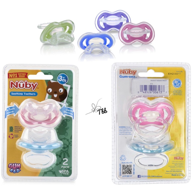 nuby teether gum eez