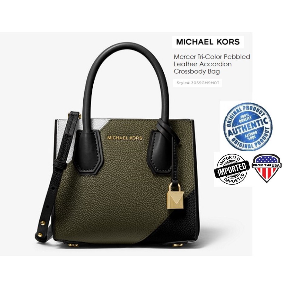 michael kors mercer tri color