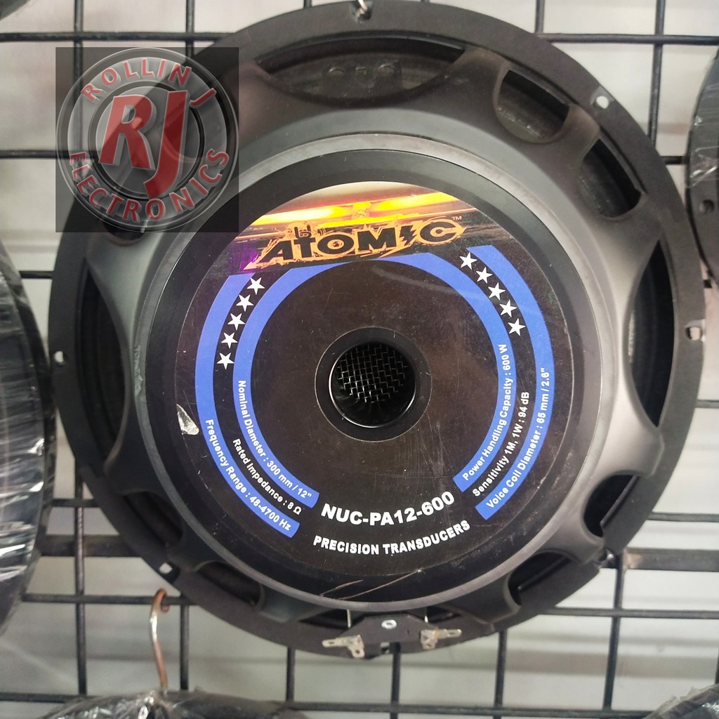 atomic 12 inch subwoofer
