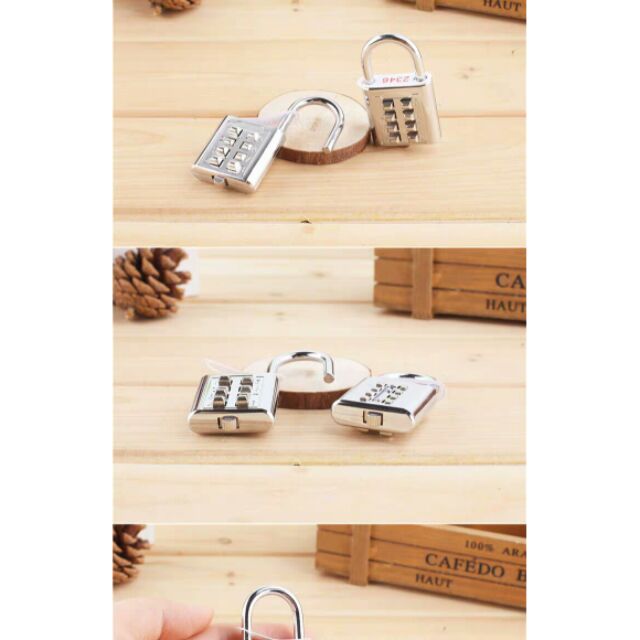 6 digit padlock