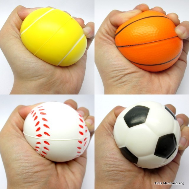 rubber squishy ball