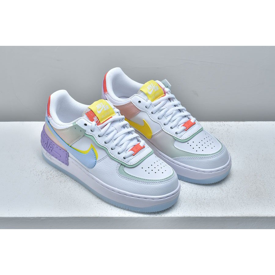 nike air force 1 shadow white hydrogen blue purple