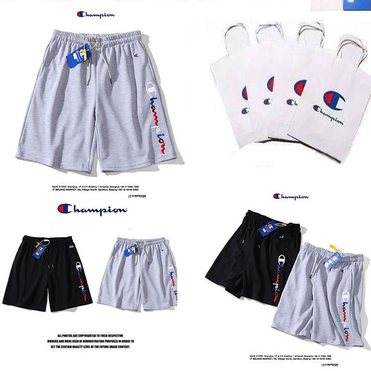sweatpant shorts champion