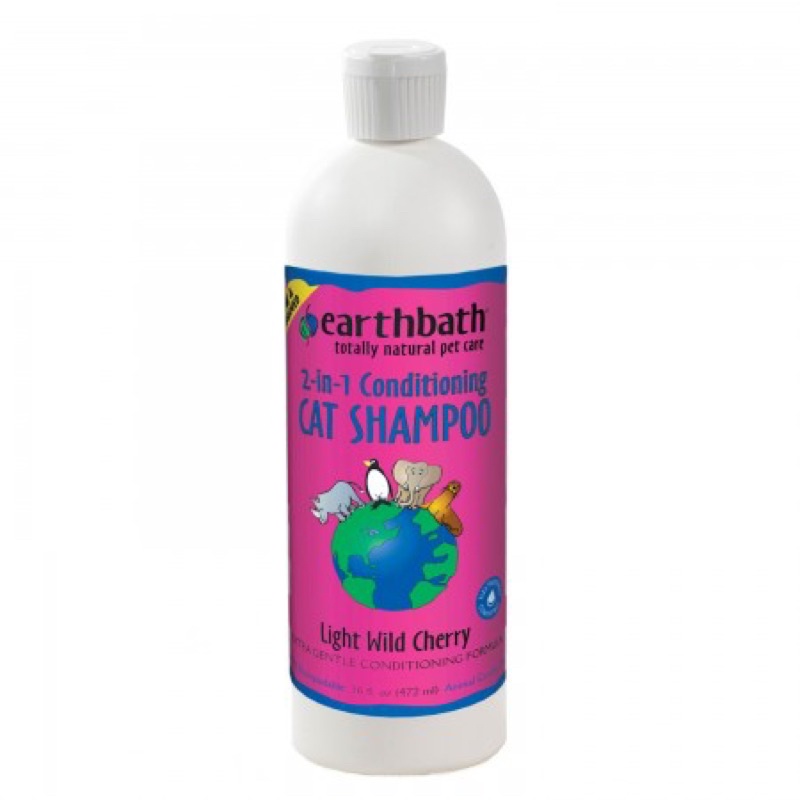 Earthbath All Natural Cat Shampoo and Conditioner in 1 16oz Shopee