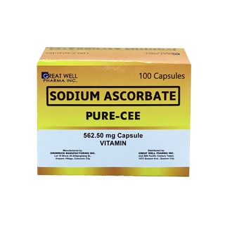 PURE CEE SODIUM ASCORBATE (500 mg)