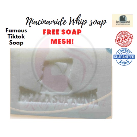 ORIGINAL Niacinamide Whip Soap by Beautysup.ph BELLA SUPRINA TIKTOK SKIN CARE WHITE