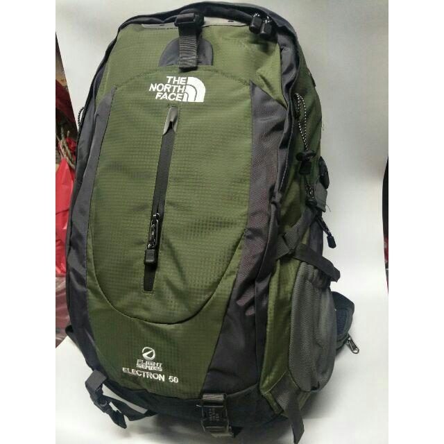 north face backpack material