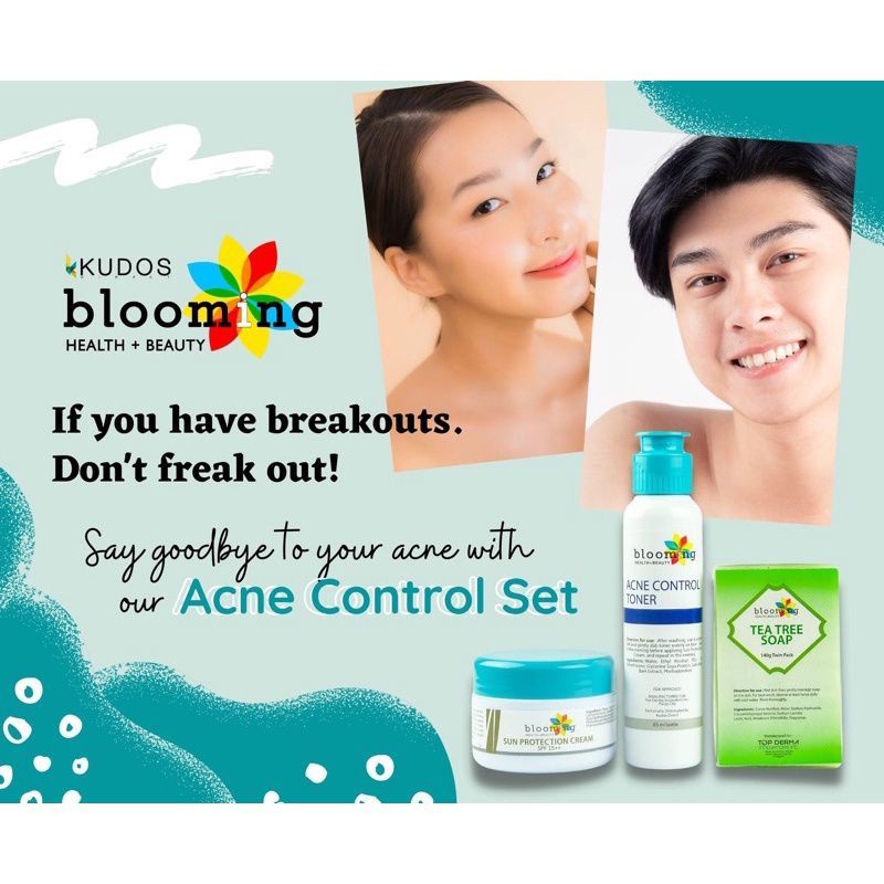 BLOOMING ACNE CONTROL SET Shopee Philippines