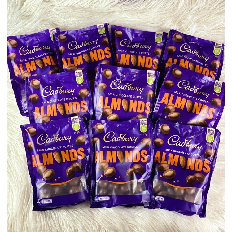 Cadbury Milk Chocolate Coated Almonds 120g Shopee Philippines