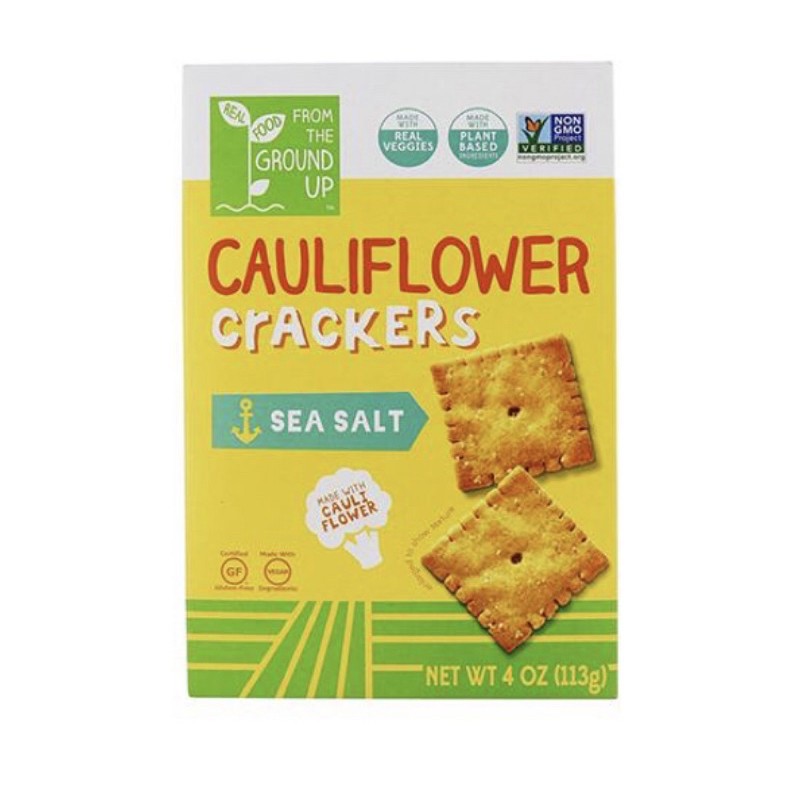 From The Ground Up Cauliflower Crackers 113g Shopee Philippines