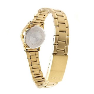 Casio (LTP-V006G-9BUDF) Gold Stainless Steel Quartz Watch for Women ...