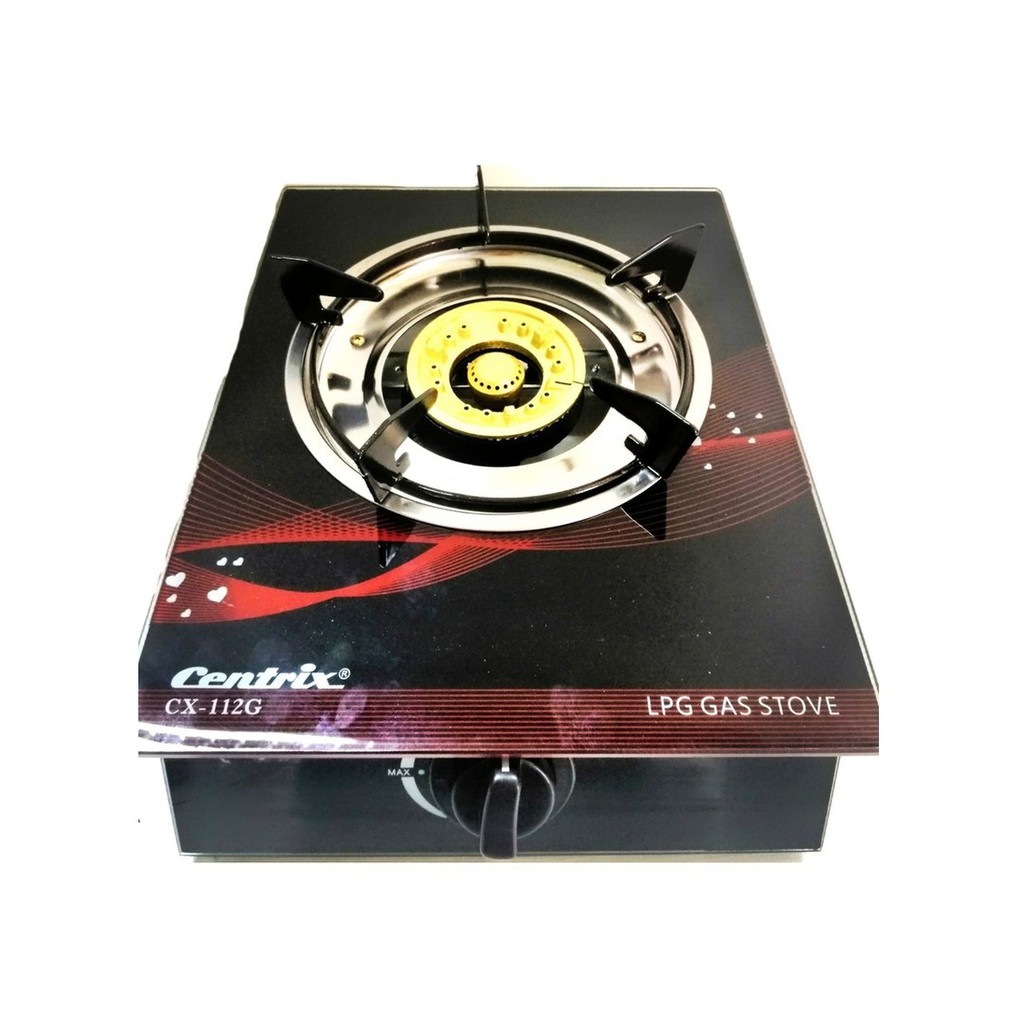Gas Stove Single Burner Glass Top CENTRIX CX112G Shopee Philippines