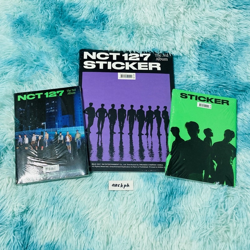 Onhand NCT STICKER ALBUM Photobook Seoul City Sticky Ver Unsealed Jungwoo