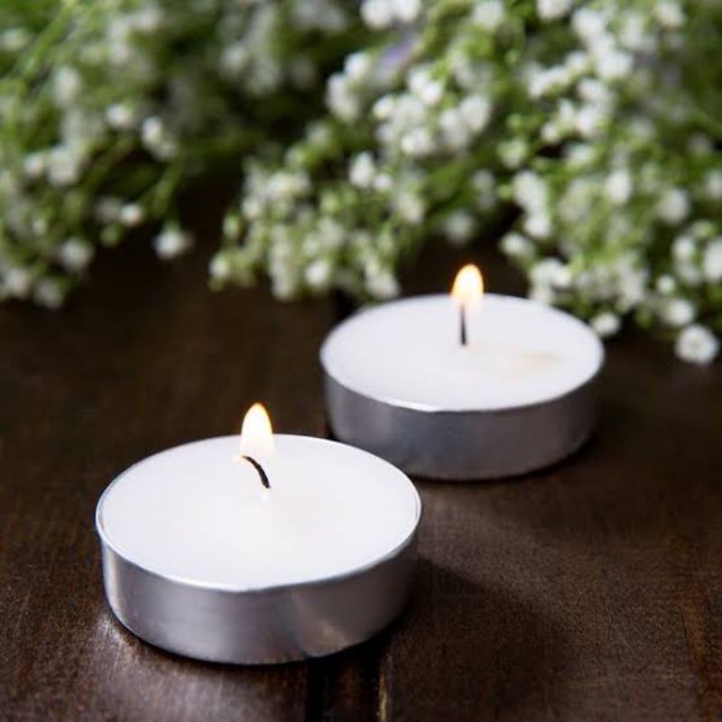 glamworks tea light candle 50pcs. Shopee Philippines