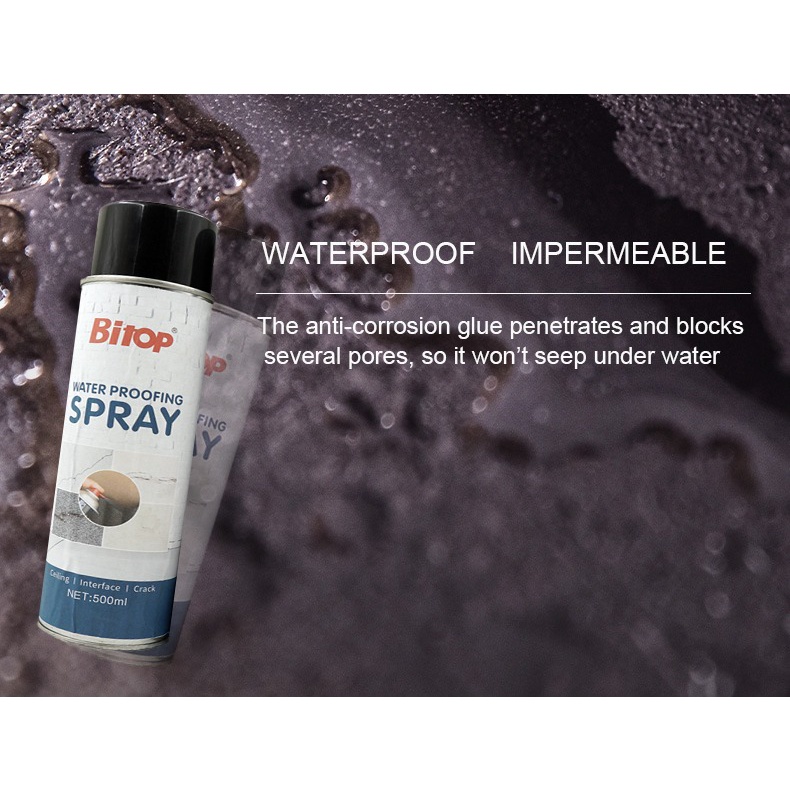 [Bitop] Waterproof Spray 500ml / Sealant Spray / Leak Repair Spray / Roof Sealant