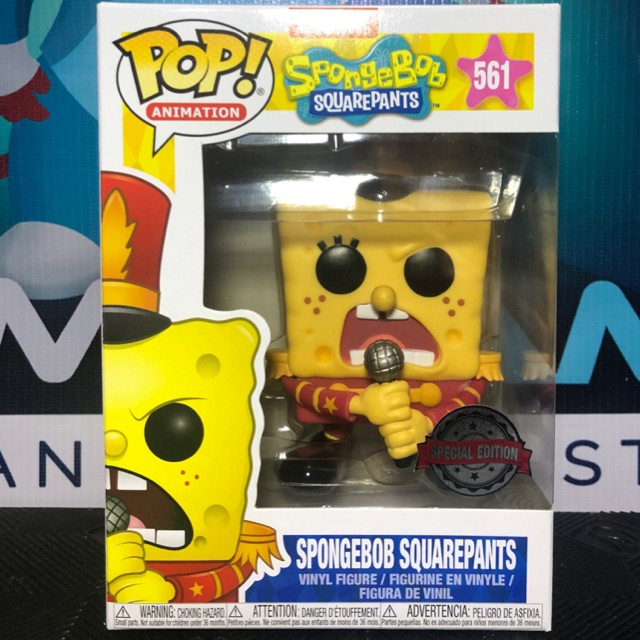 Funko Pop Spongebob Squarepants No. 561 - Spongebob Squarepants (Band ...