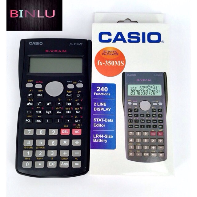 High Quality Scientific Fx 350ms Calculator Binlu Shopee Philippines