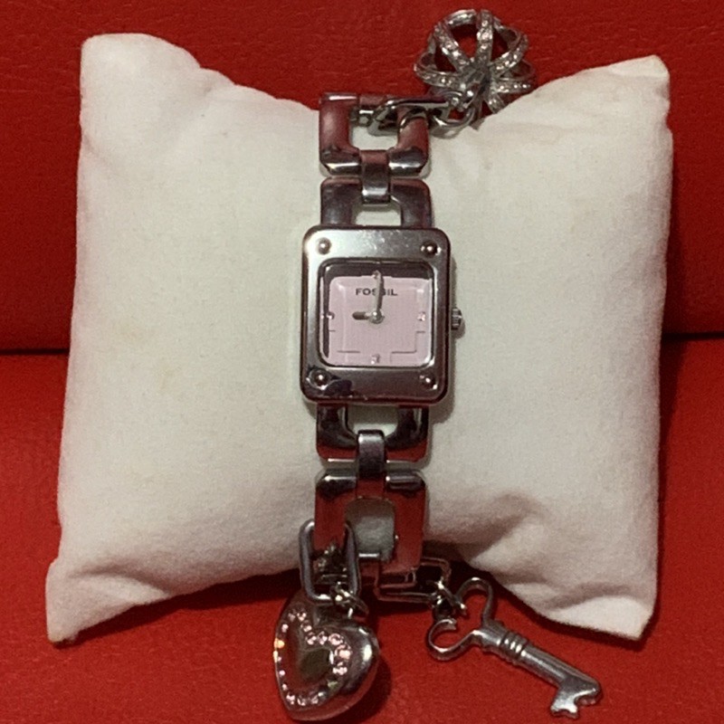 Personal Preloved Fossil Ladies Charm Watch Shopee Philippines