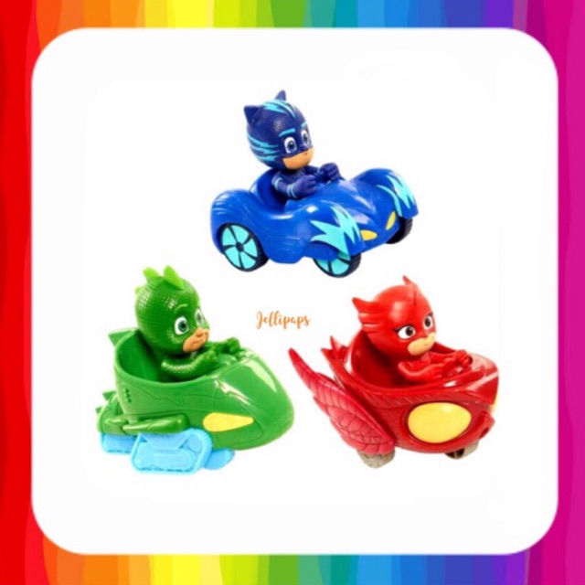 Pj mask in car set of 3 Shopee Philippines