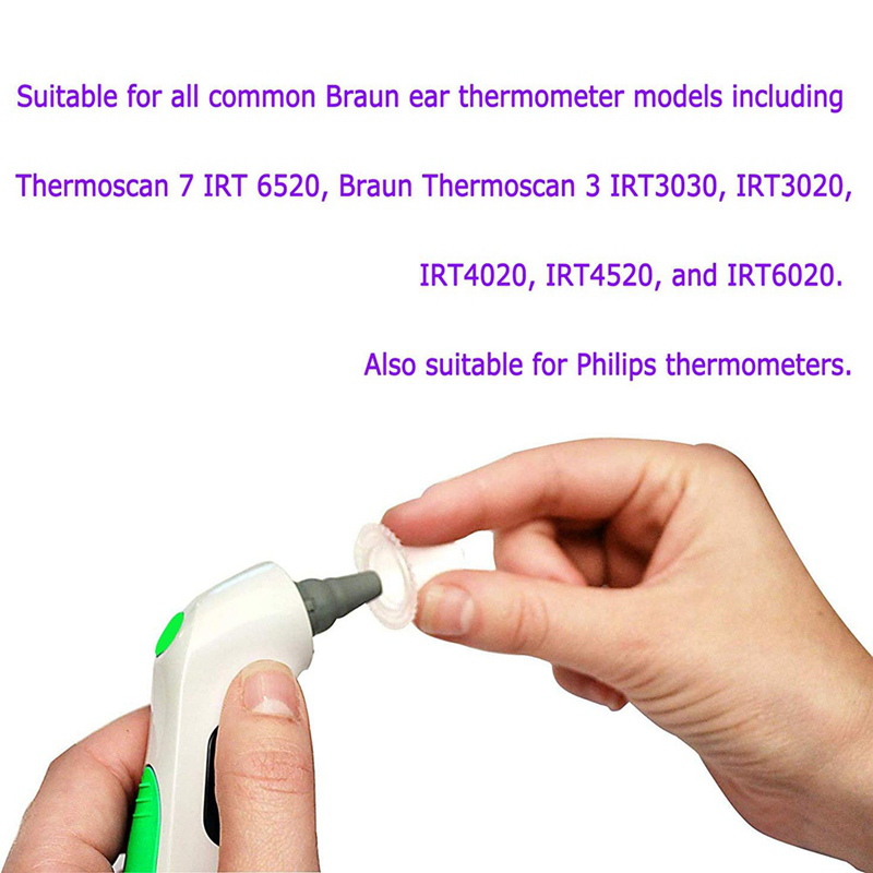 200 Counts Ear Thermometer Probe Covers refill Caps lens Filters 全国組立設置無料