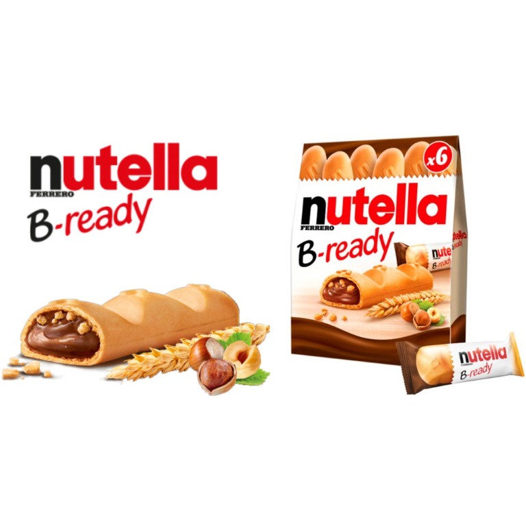 Nutella B-Ready 6 X 22G | Shopee Philippines