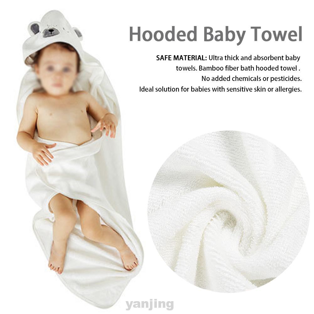 thick hooded baby towels