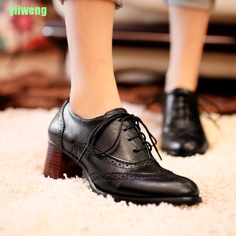 low heel oxfords