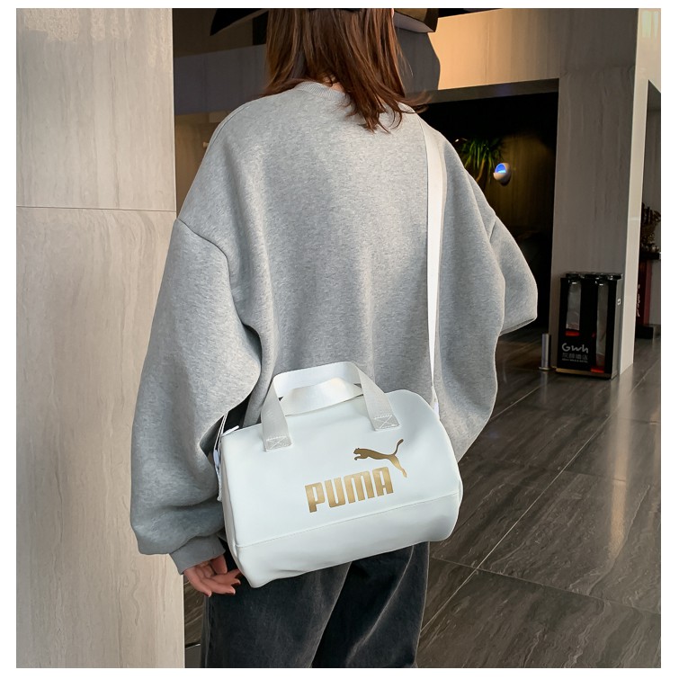 puma white handbag