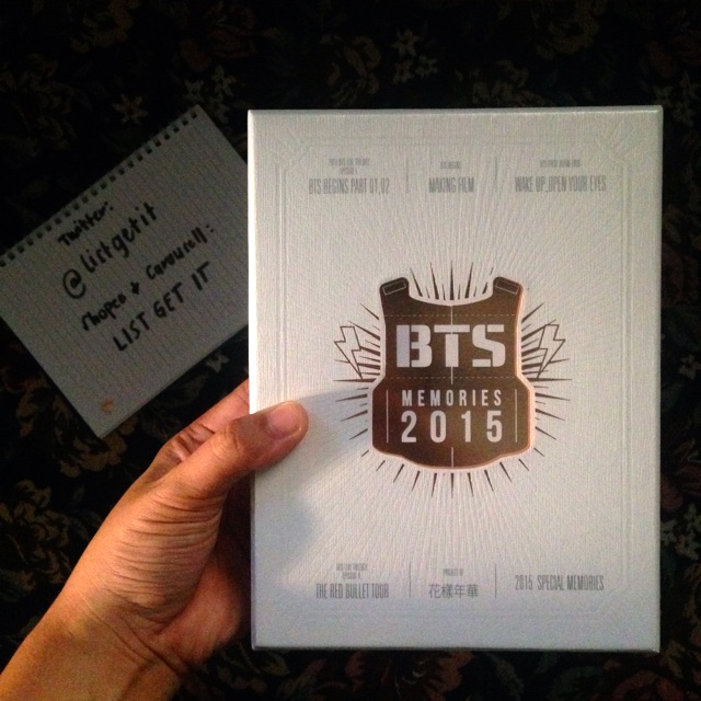 Bts Memories Of 15 Sealed Shopee Philippines