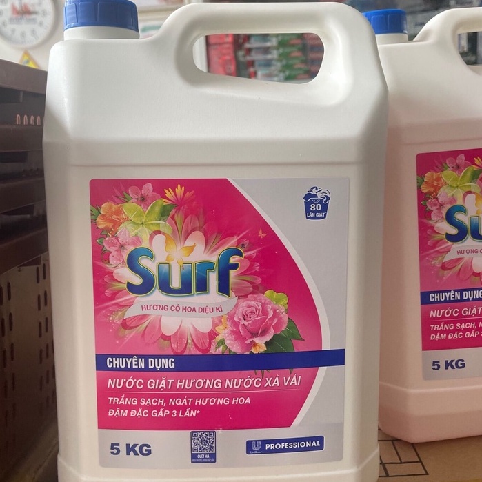 Surf Laundry Detergent 3 Times More Concentrated Super Economical 5L