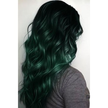 Dark green Emerald Hair Coloring Permanent Hair Color  Matt Fashion Hair  Color | Shopee Philippines