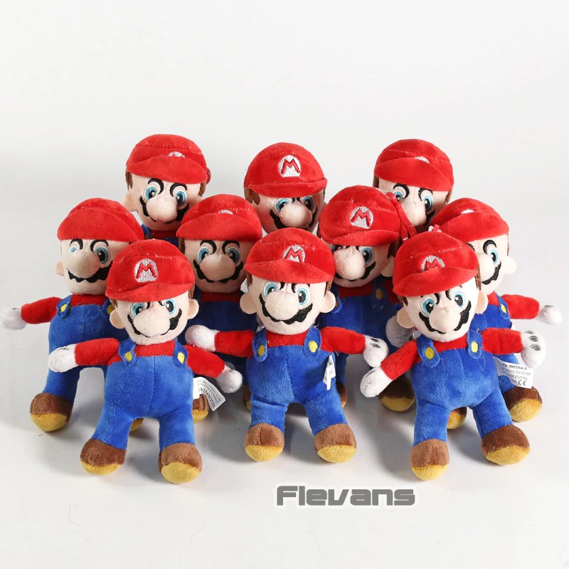 mario and luigi soft toys