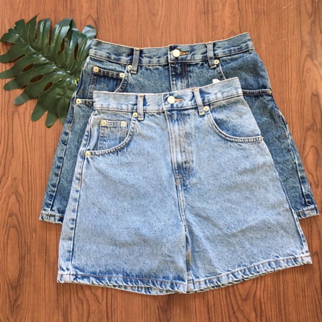 pull and bear mom shorts