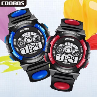 Coobos Digital Watch Waterproof Multifunction LED Watch for Men Women Boys Girls Relo Outdoor sports