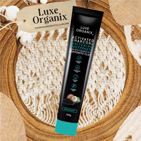 LUXE ORGANIX ACTIVATED CHARCOAL TOOTHPASTE 120G Shopee Philippines
