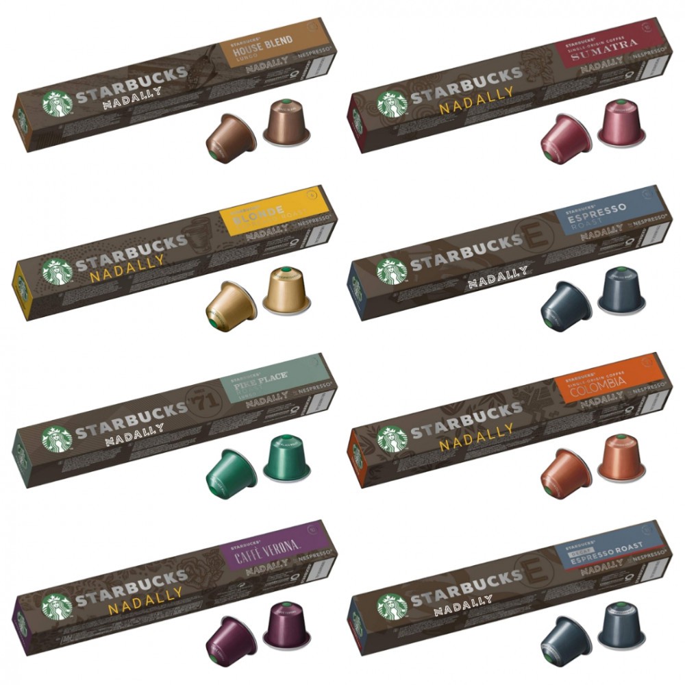 STARBUCKS At Home Nespresso Capsule Coffee 8 types ...