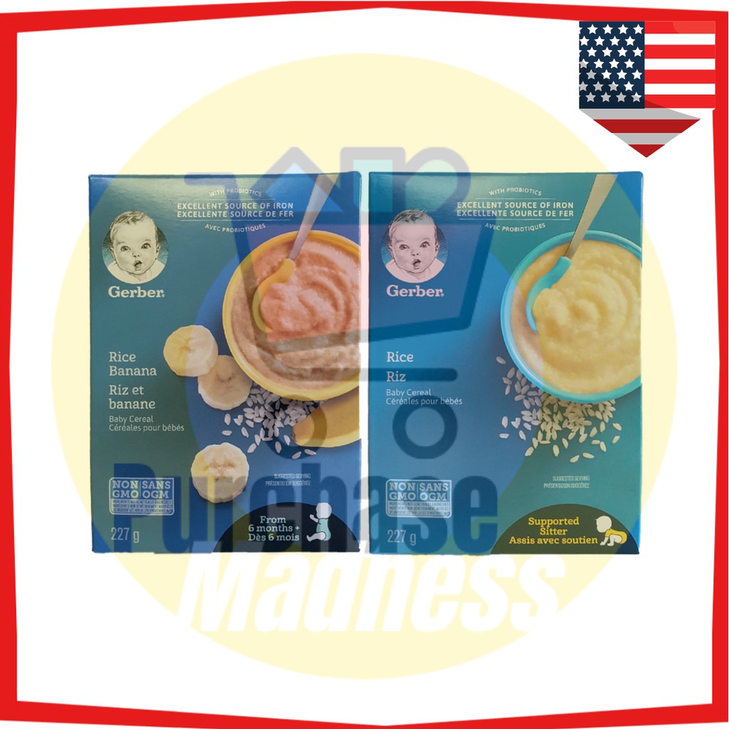 gerber baby cereal