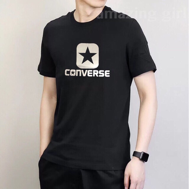 converse round neck t shirt