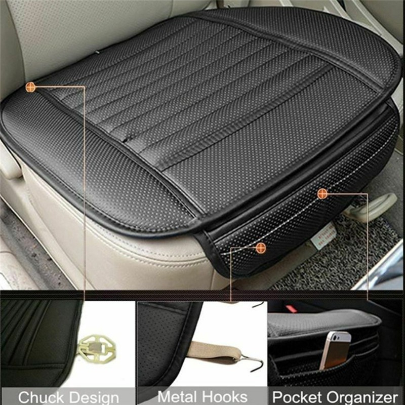 1X Breathable Car Front Seat Cushion/Protector Pad Driver Mat Cover ...