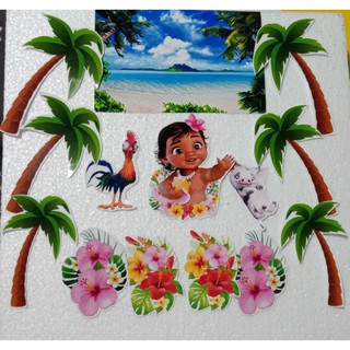 Baby Moana Cake Topper Set Shopee Philippines