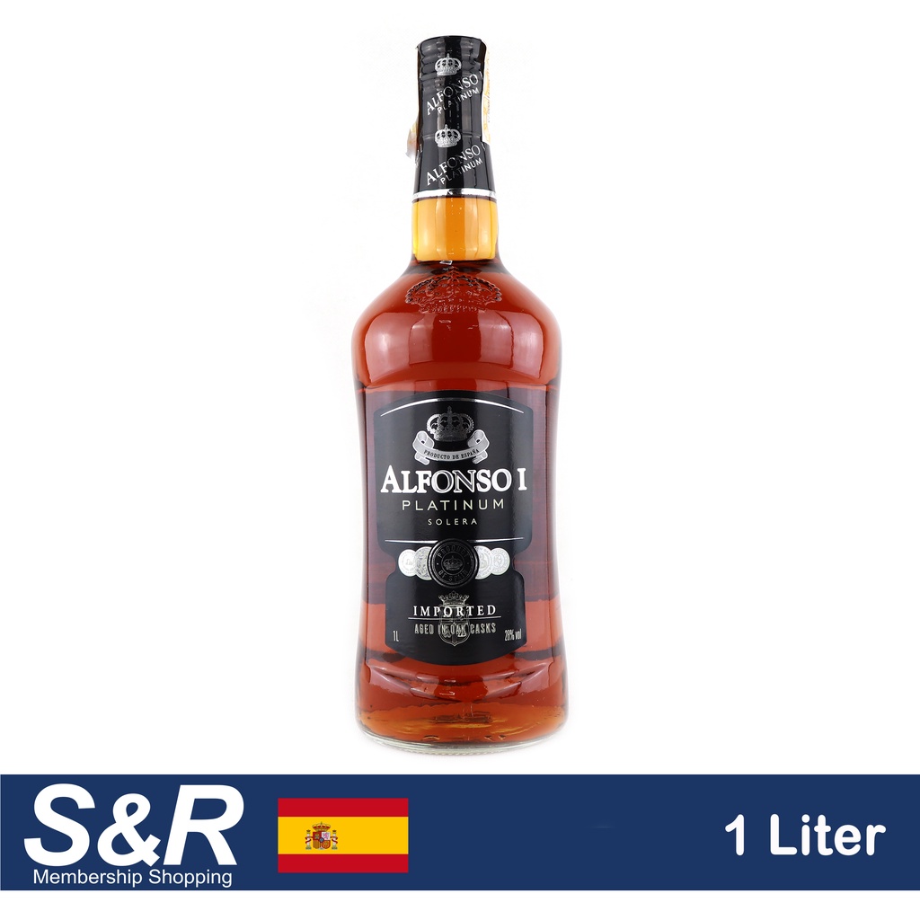 Alfonso I Platinum Solera Brandy 1L Shopee Philippines