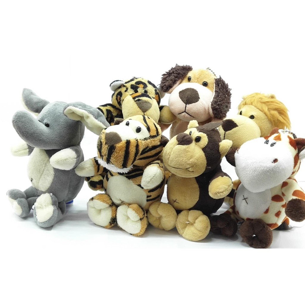 safari animals soft toys