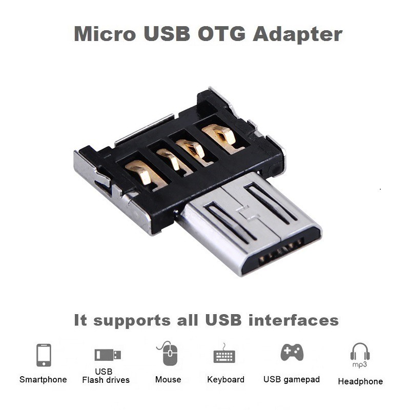 Micro USB Male to USB 3.0 Female Connector OTG Adapter Data Transfer by ...