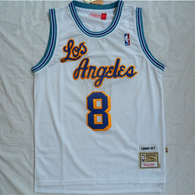 white and blue kobe jersey