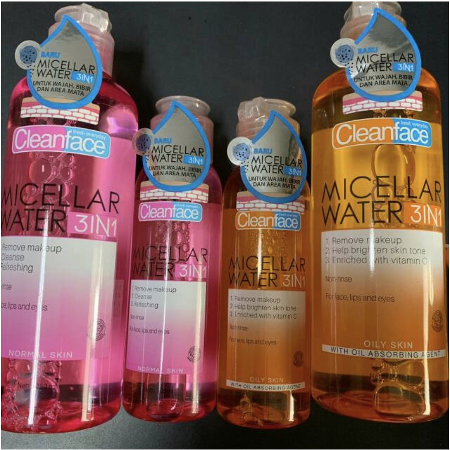micellar water clean face