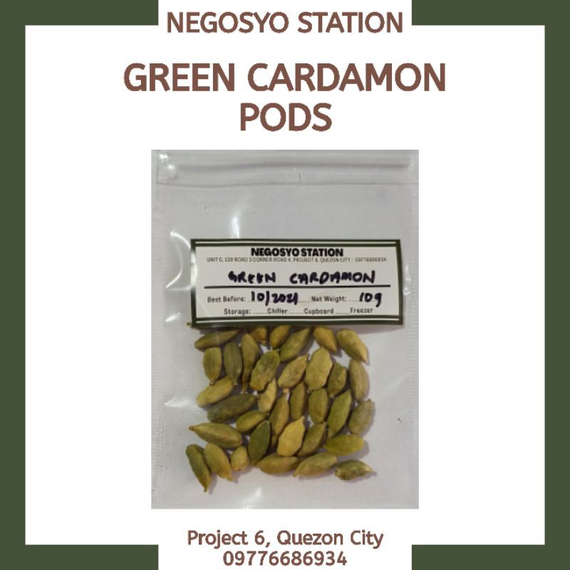 Green Cardamom Pods 10grams (Cardamon) Shopee Philippines