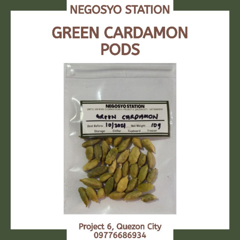 Green Cardamom Pods 10grams Cardamon Shopee Philippines